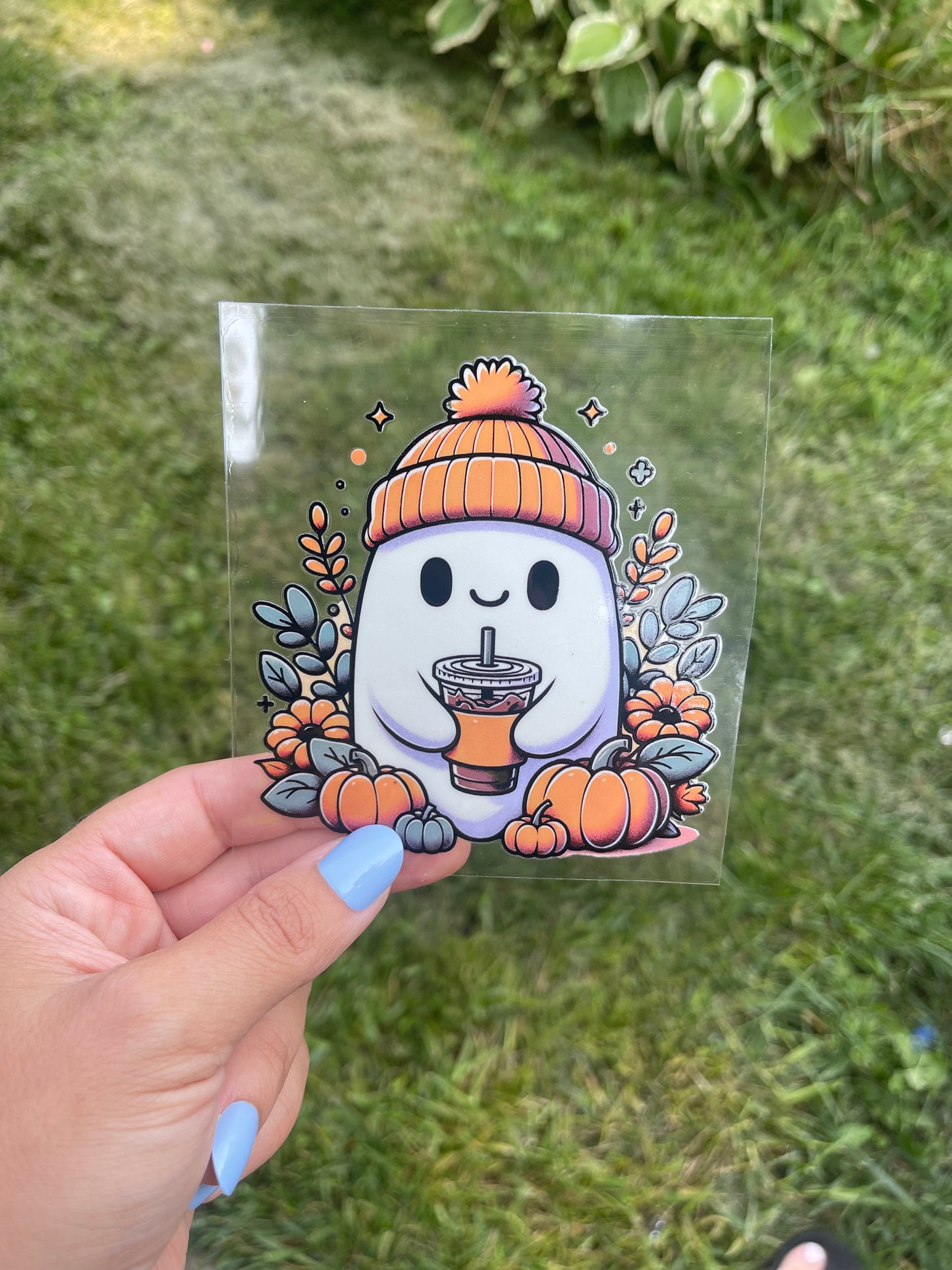 Hippie ghost cup wrap