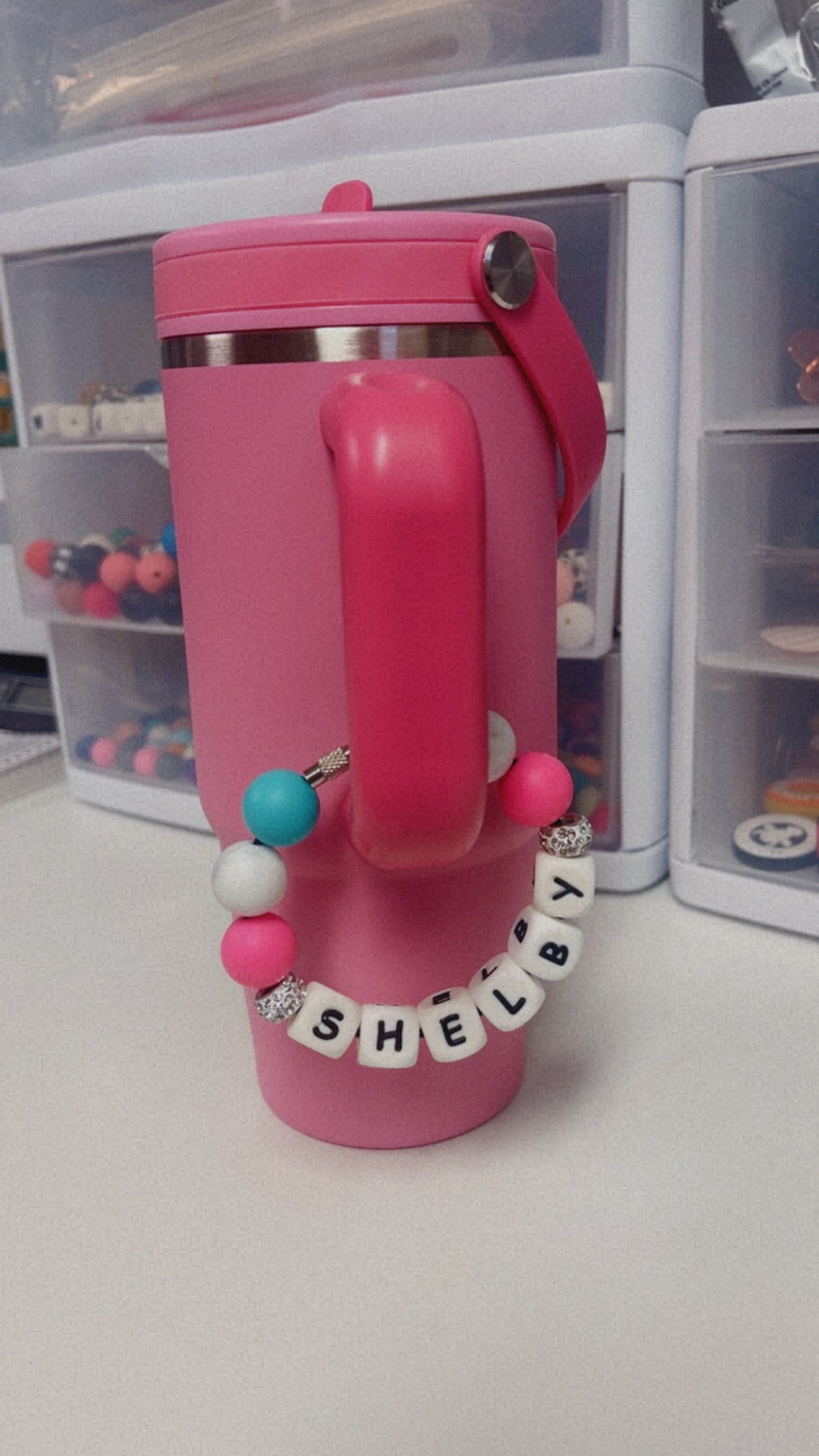 Name cup charm