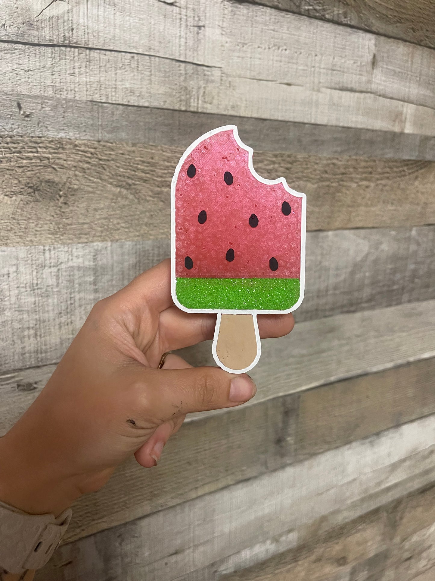 Watermelon popsicle